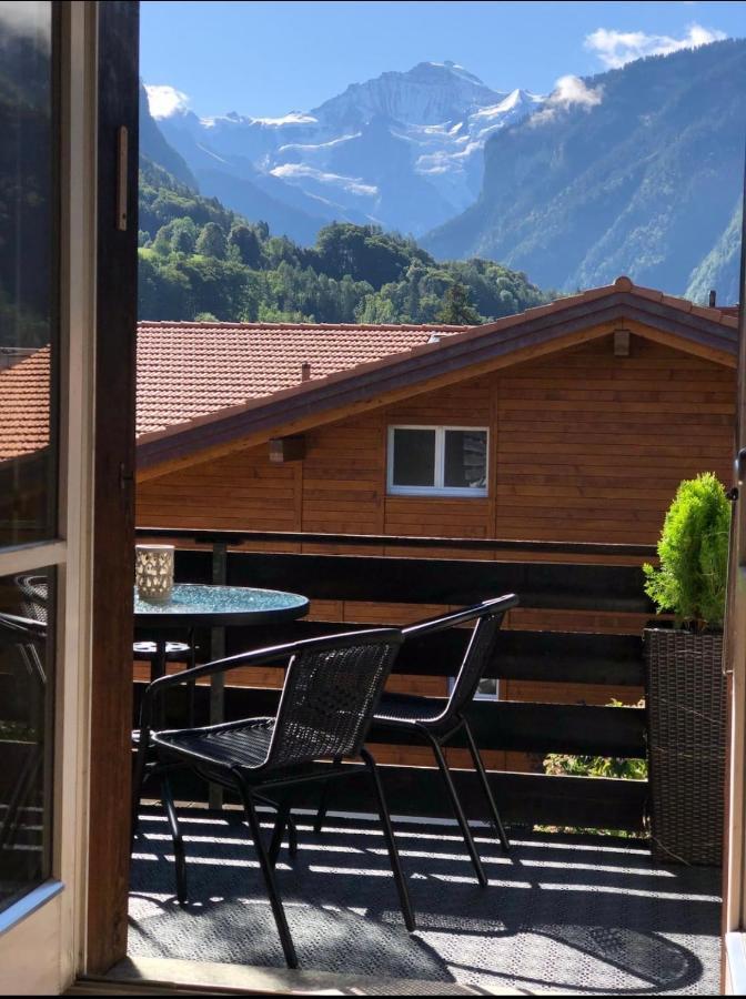 S&P Mountain View Apartment 2 Wilderswil Eksteriør bilde
