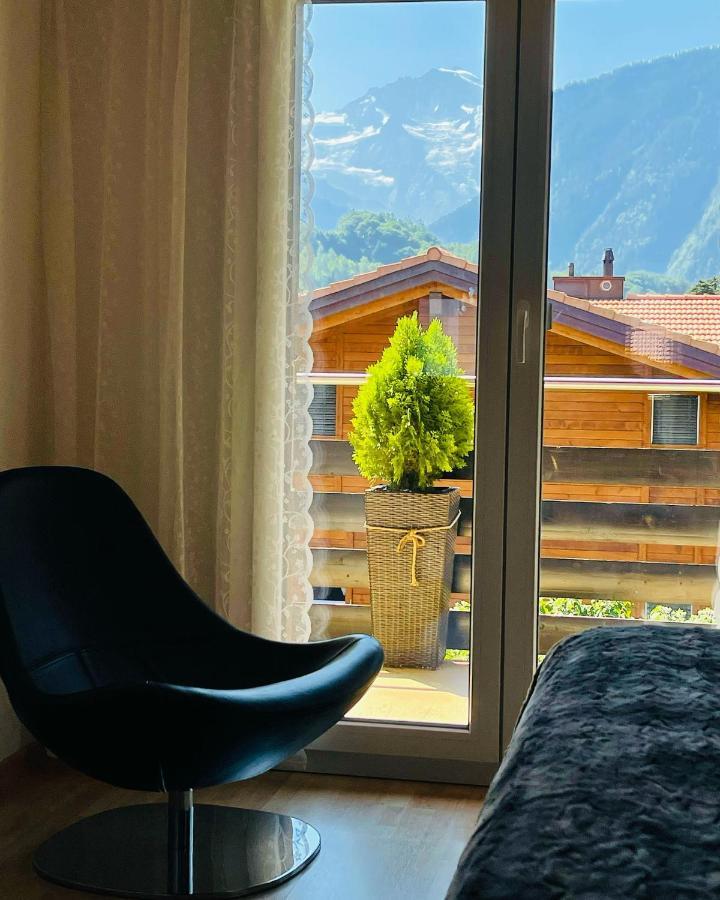 S&P Mountain View Apartment 2 Wilderswil Eksteriør bilde