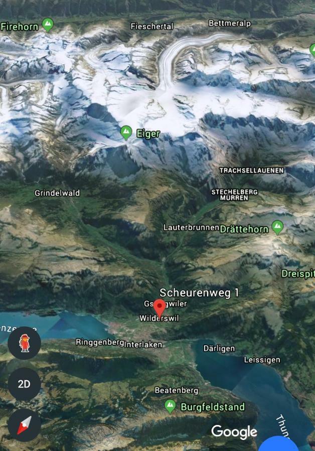 S&P Mountain View Apartment 2 Wilderswil Eksteriør bilde